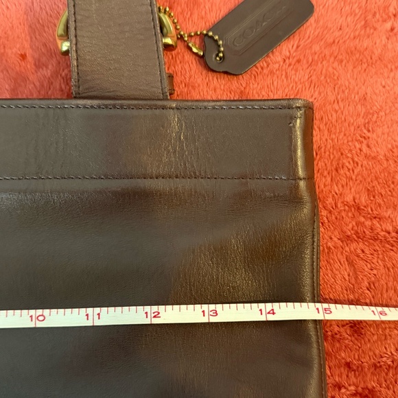 Vintage COACH Mahogany Brown Leather Soho Lafayette Tote/Shoulder Bag #4140 - Picture 5 of 10